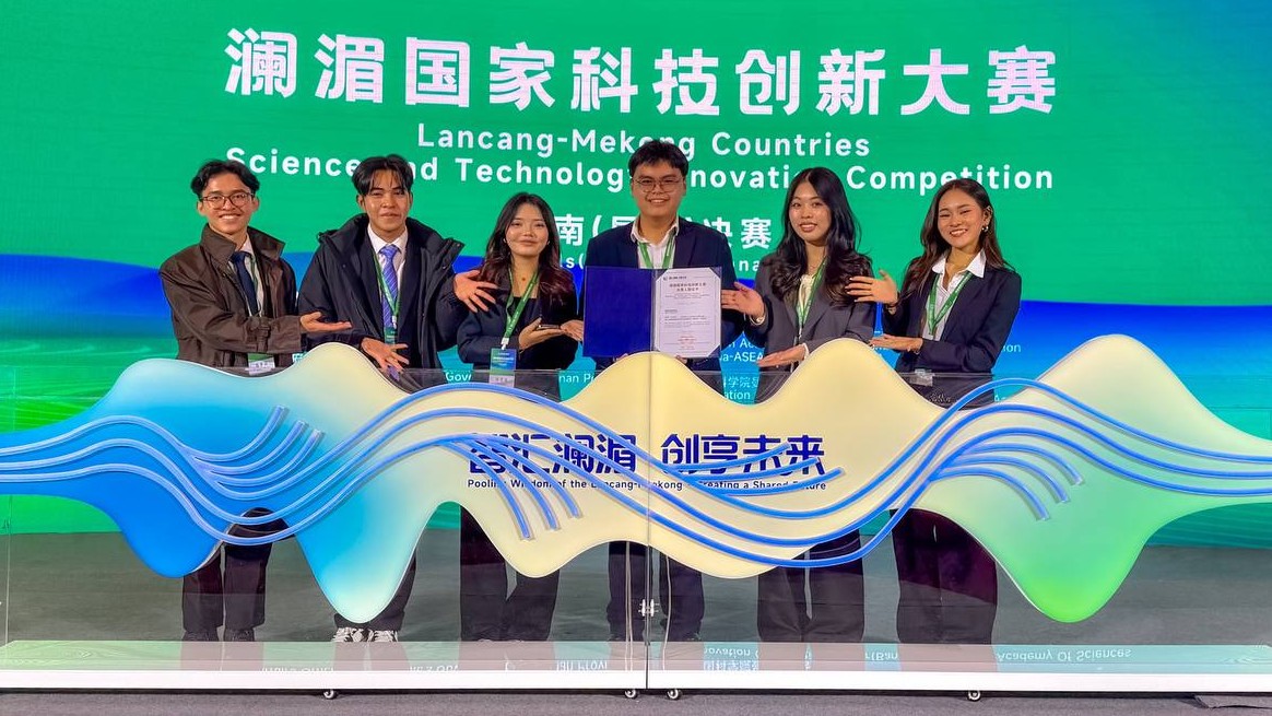 🎉 AUPP Students Represent Cambodia as Finalists at the Lancang–Mekong Science & Technology Innovation Competition in China! 