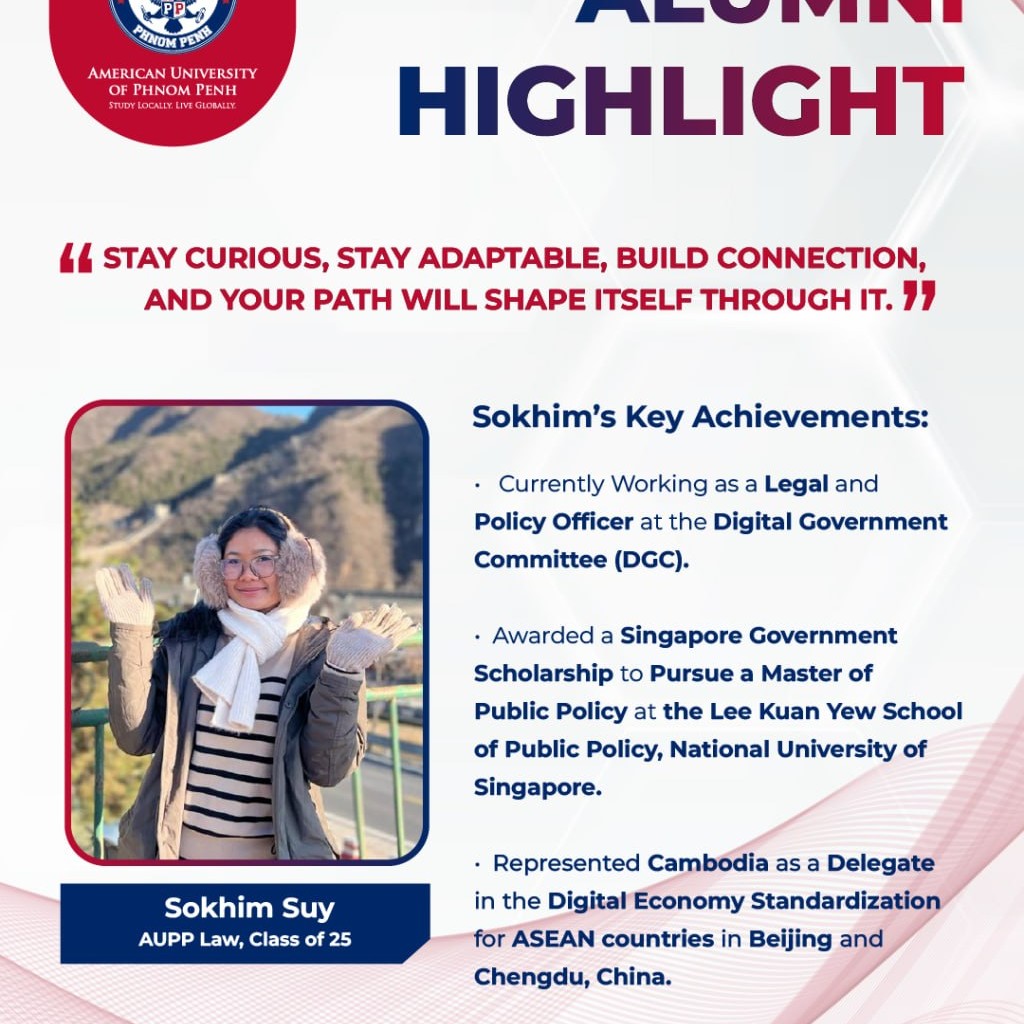 🎓 Alumni Spotlight: Sokhim Suy